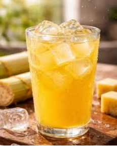 Sugarcane+pineapple juice