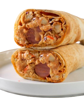 Large Chicken Sharwama with sausage