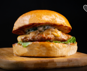 Single Grilled Chicken Burger