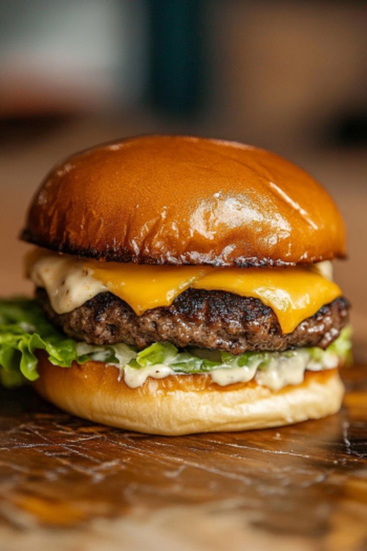 Single Smoked Beef Burger