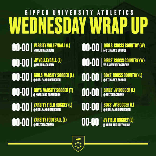 Game Day Gridiron: Gipper University Athletics Volleyball Roster Template