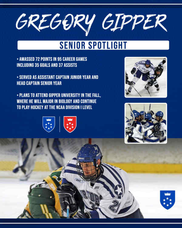 Hockey Hero Highlight: Gregory Gipper Shines on the Ice!