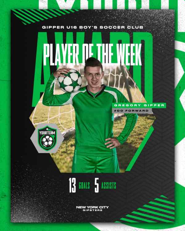 Gipster Glory: Soccer Star of the Week