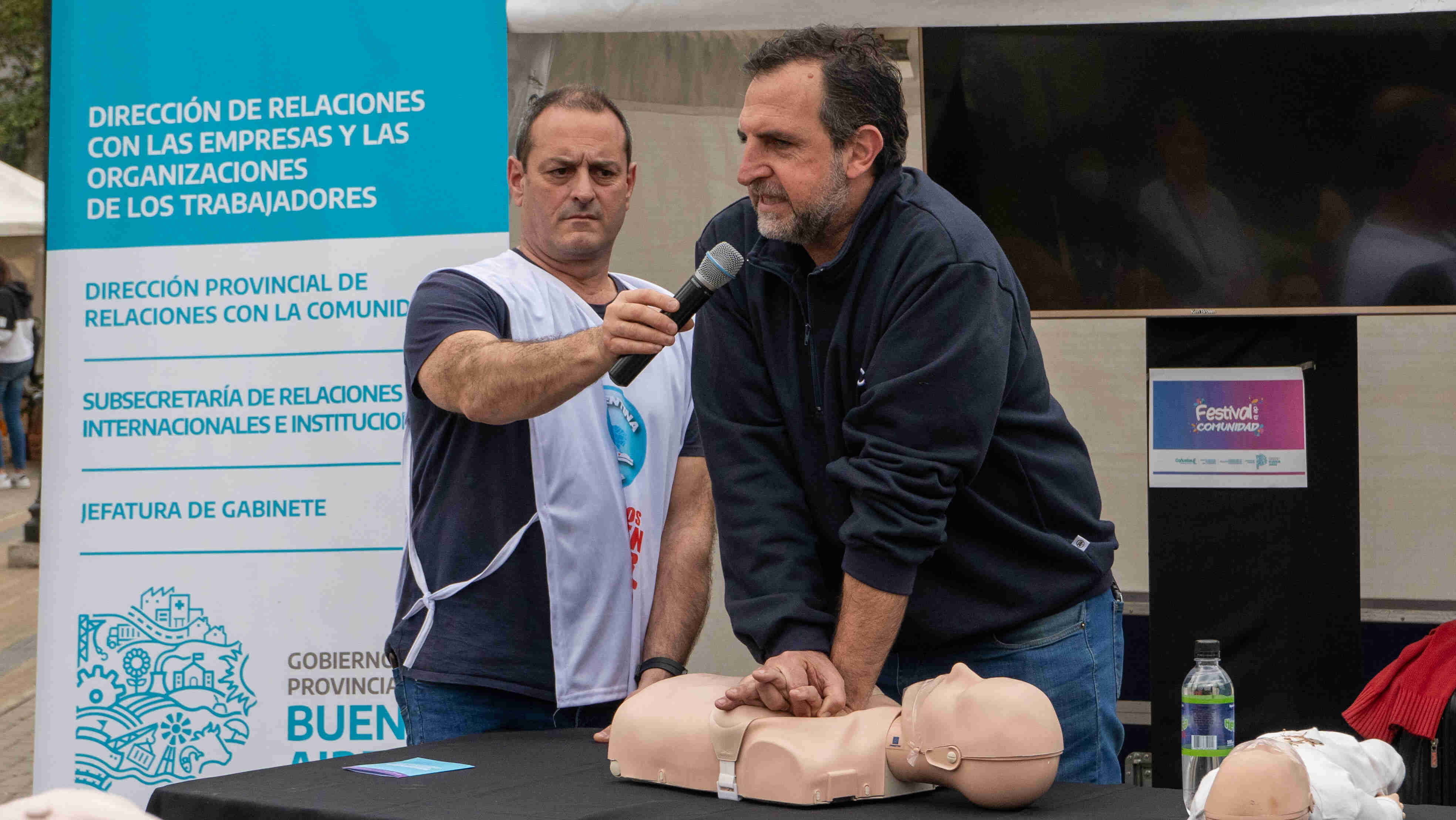 Jornada de RCP en Cañuelas