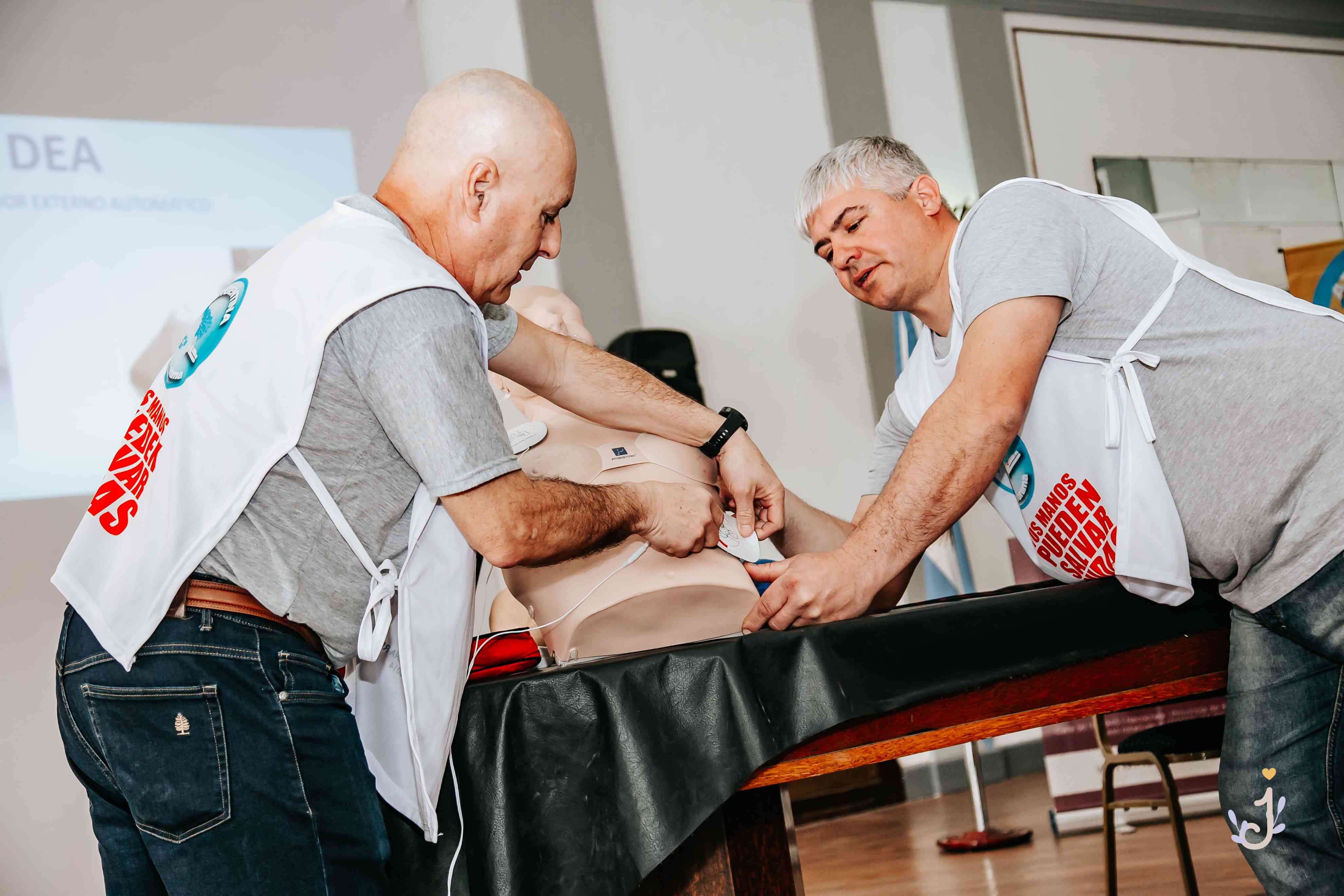 Evento de RCP en Mar del Plata