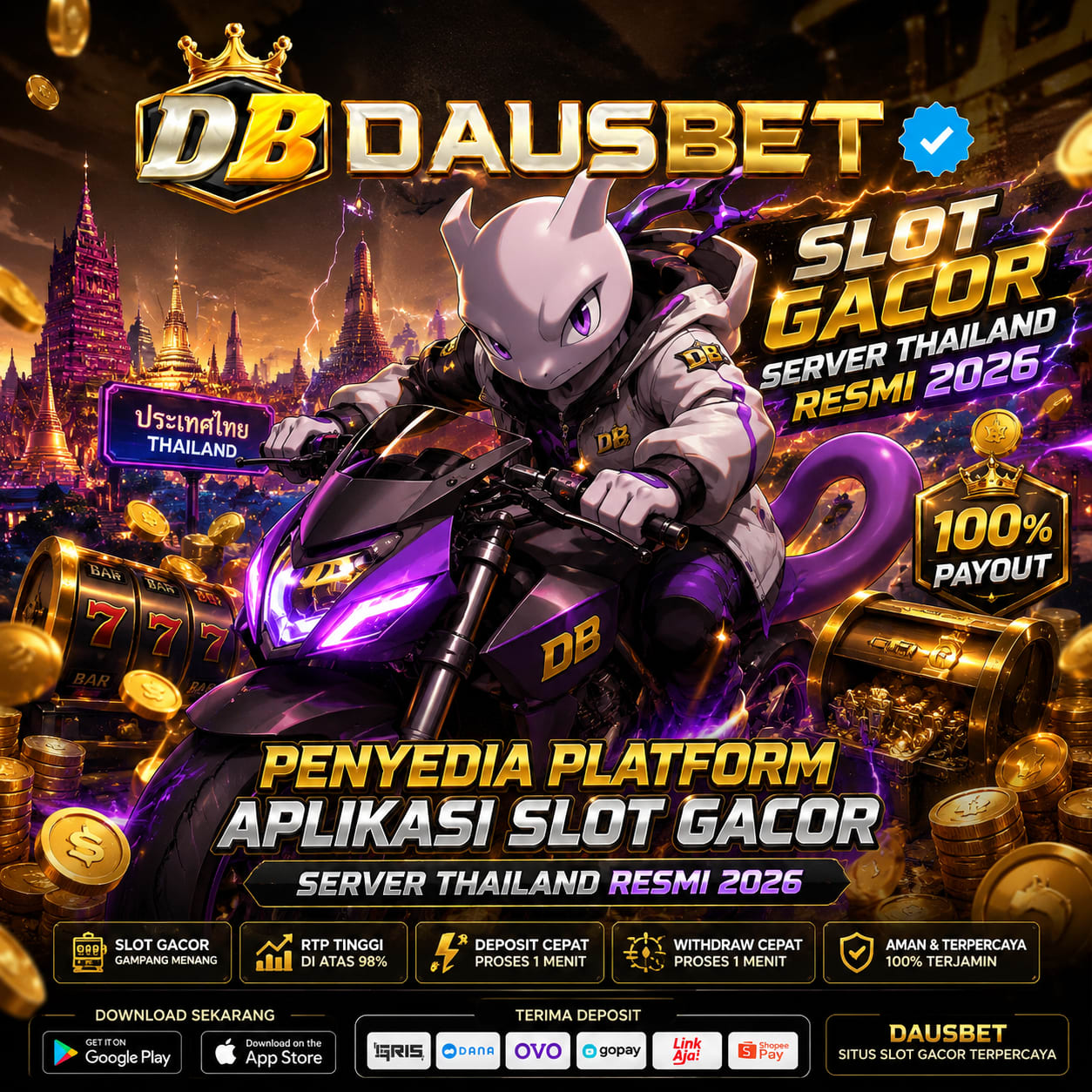 DAUSBET - Penyedia Platform Aplikasi Slot Gacor Server Thailand Resmi 2026 Imotorbike
