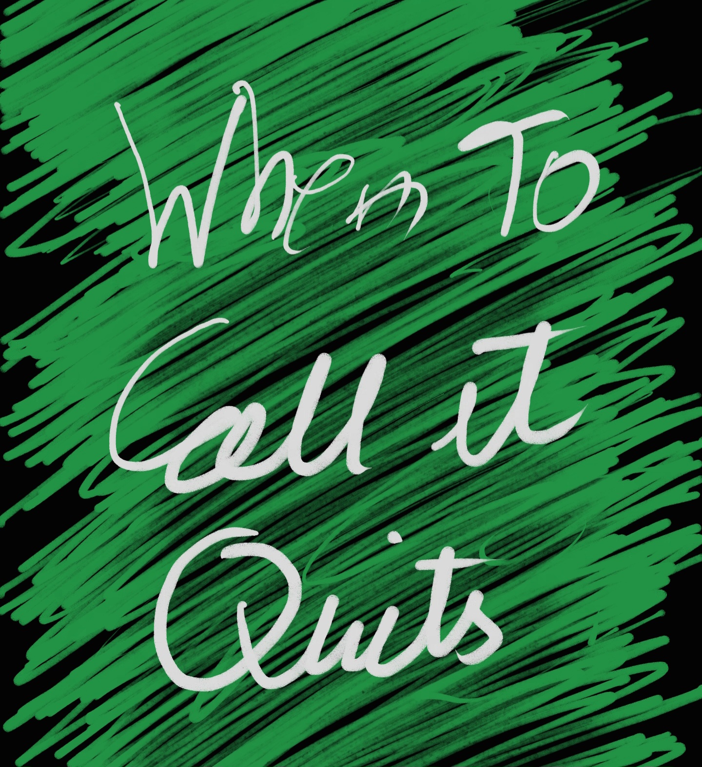 When to call it quits on your project
