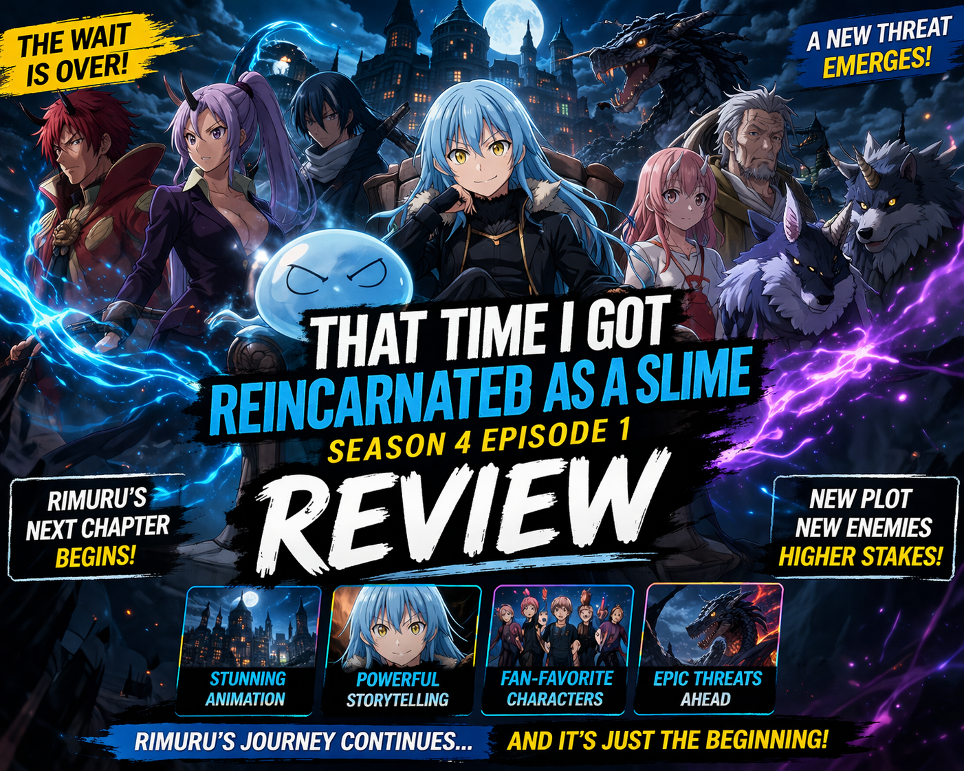 That Time I Got Reincarnated as a Slime Season 4 Episode 1 Review: A Powerful Return Begins