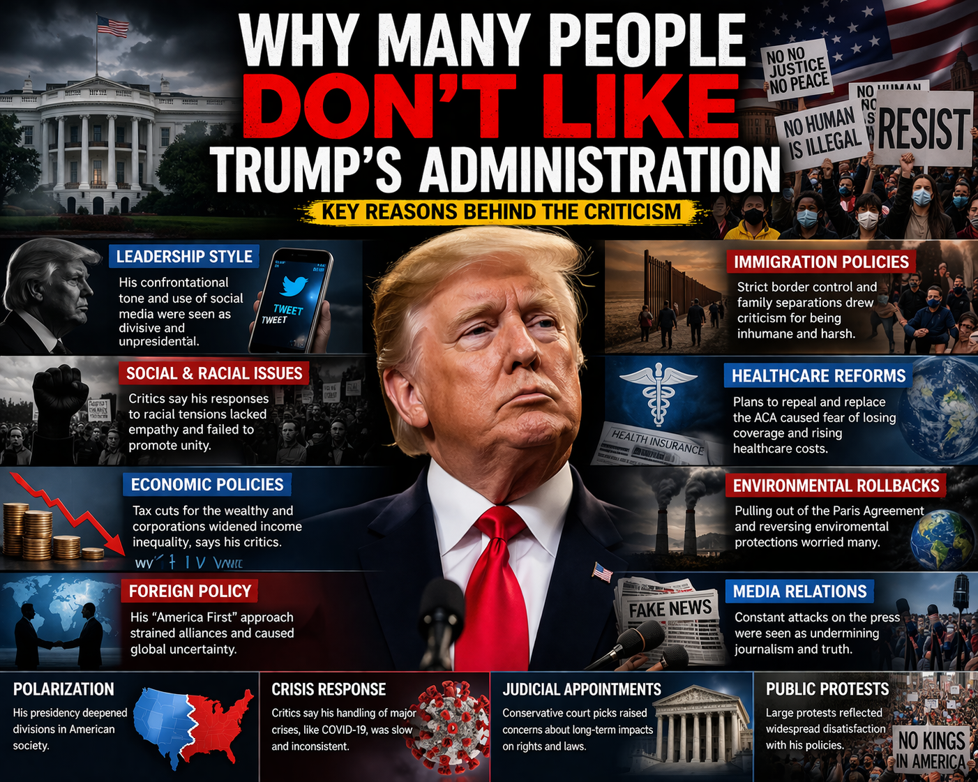 Why Many People Criticize Donald Trump’s Administration: Key Reasons Explained