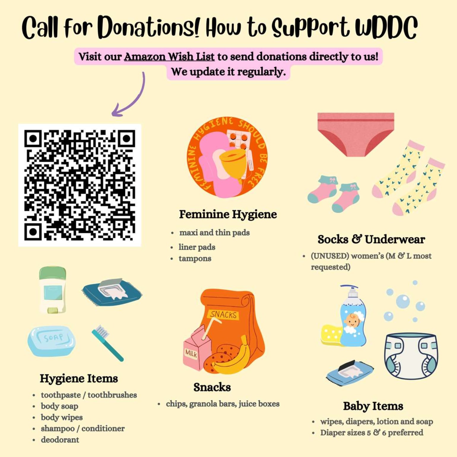 Gifts at Women's Daytime Drop-In Center