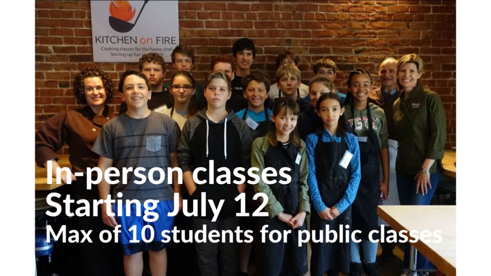 Gifts at Kitchen on Fire