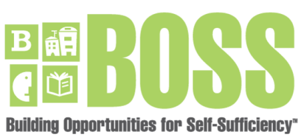 Building Opportunities for Self-Sufficiency (BOSS) logo