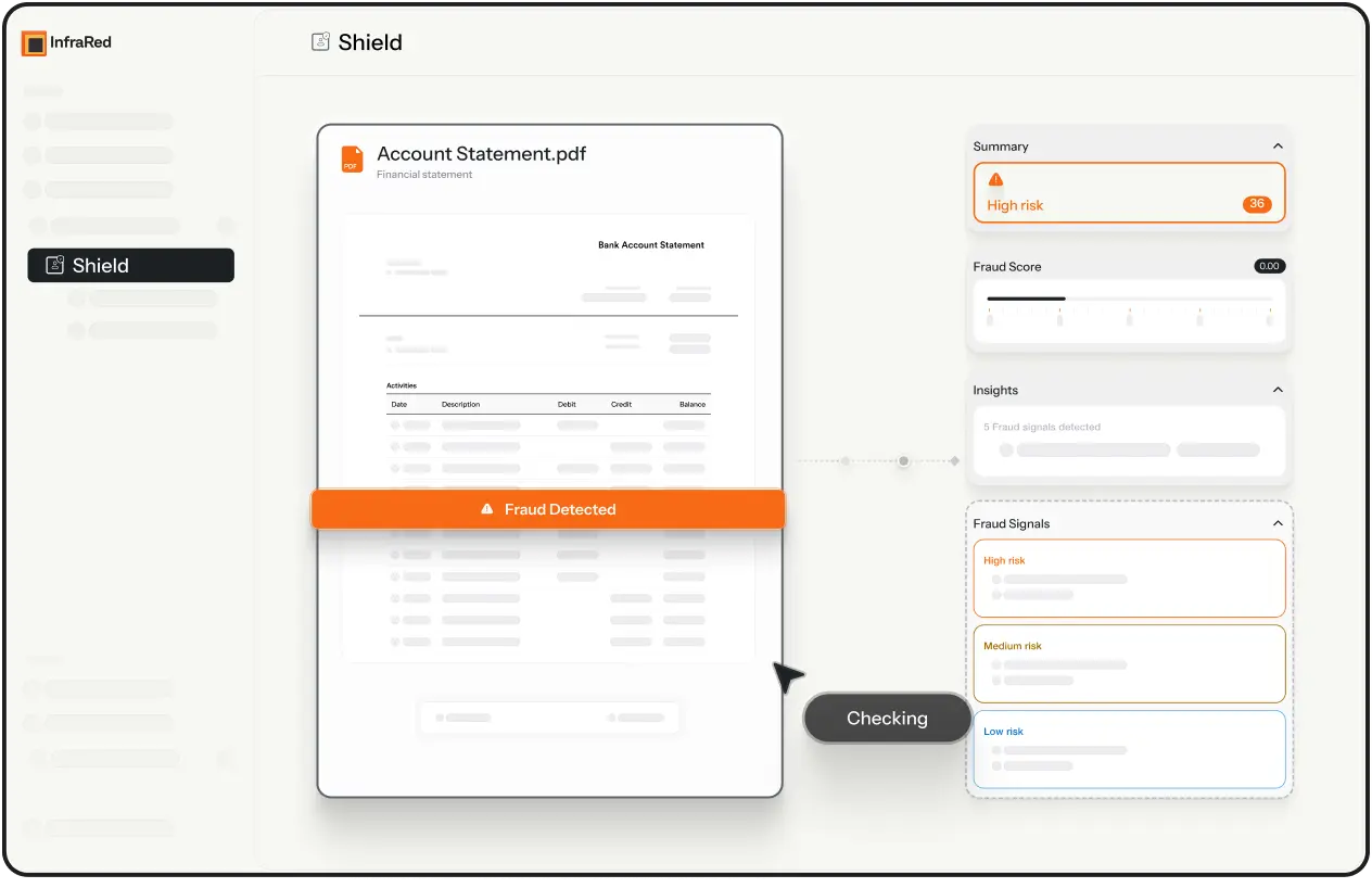 Document fraud detection hero image