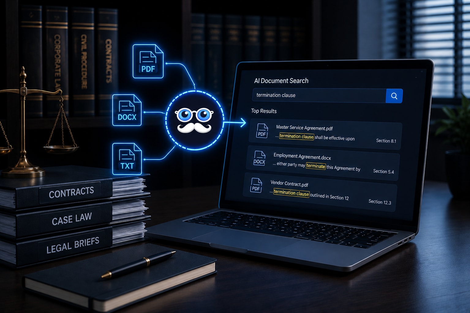 How Law Firms Use AI Document Search to Find Answers