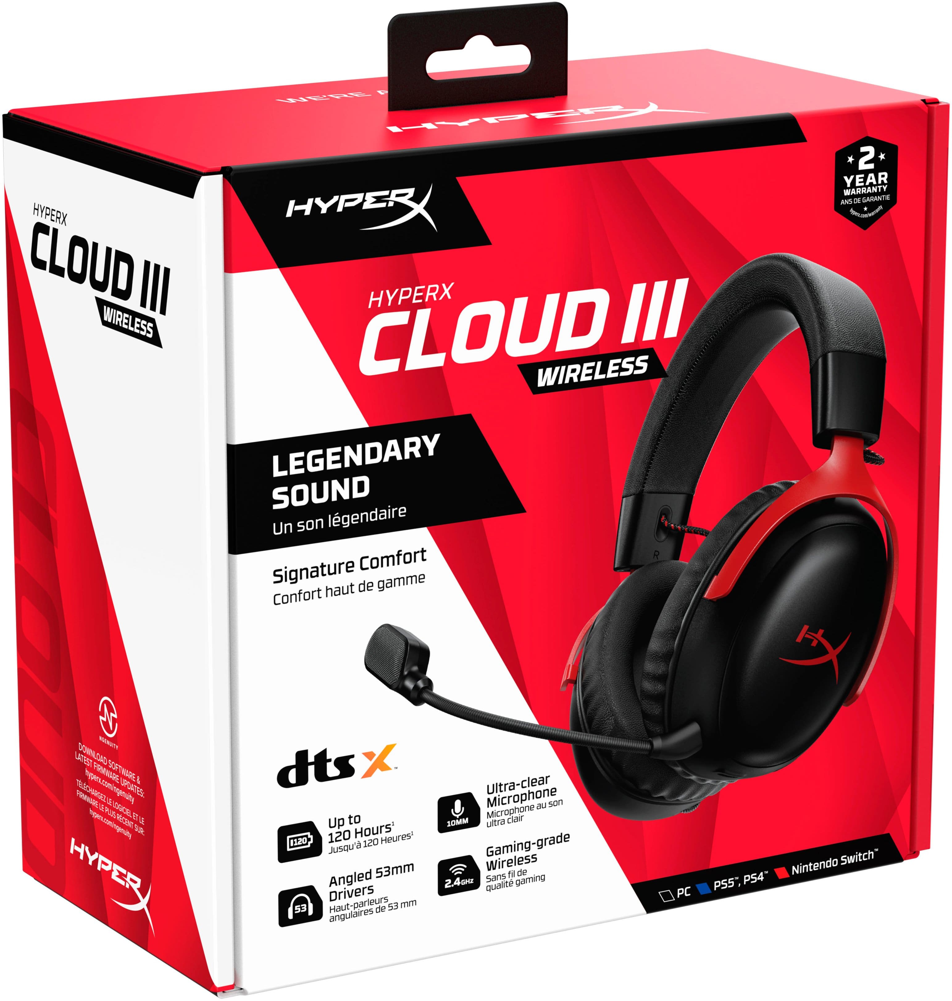 هيدست قيمنق HyperX Cloud III