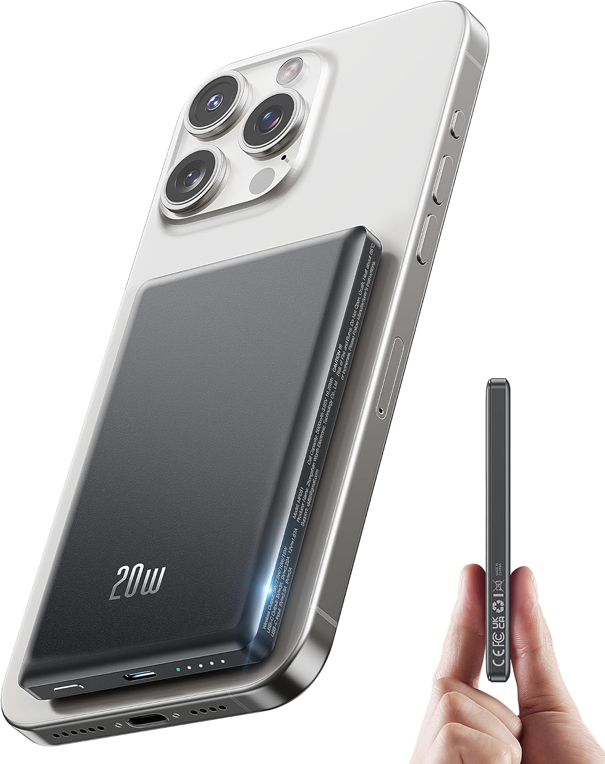 باوربانك مغناطيسي 5000mAh