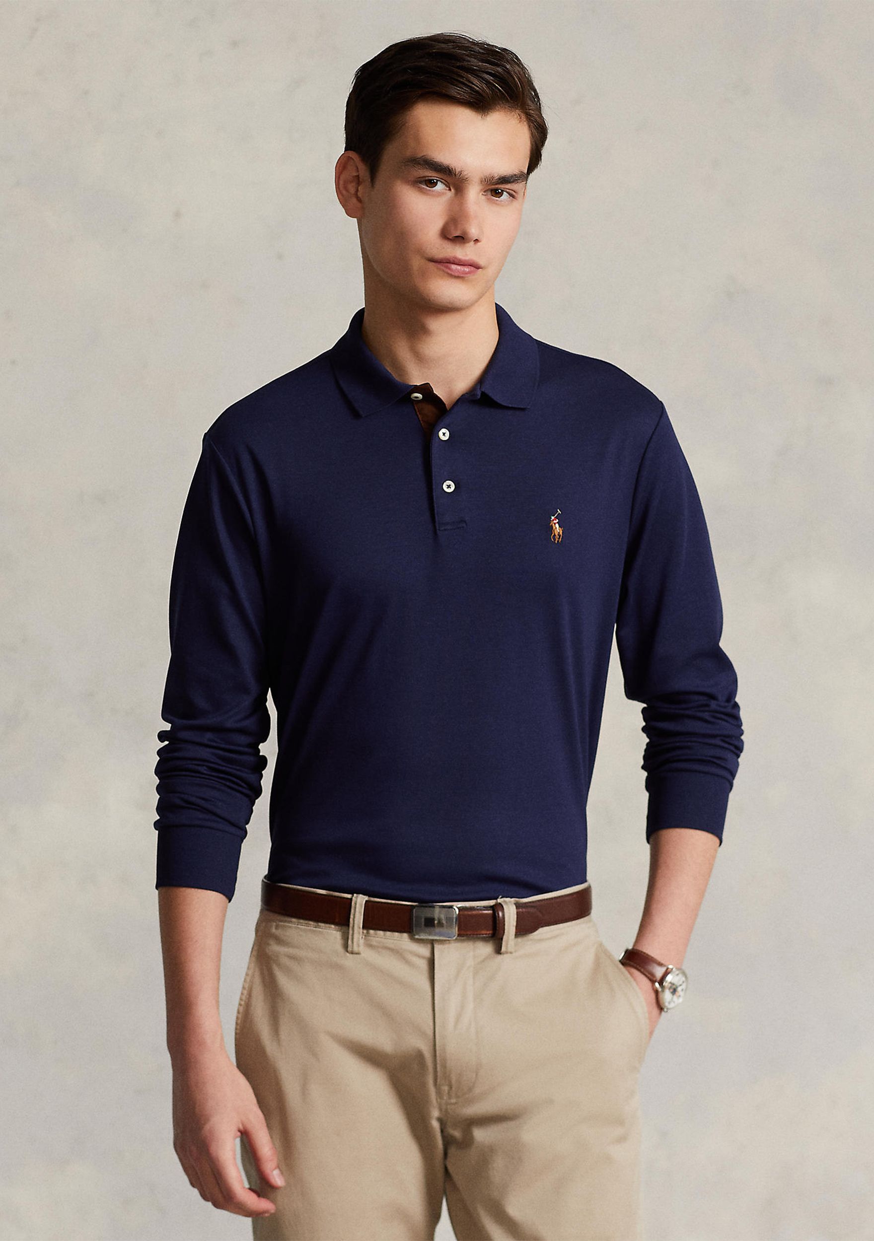 تي شيرت قطن بولو