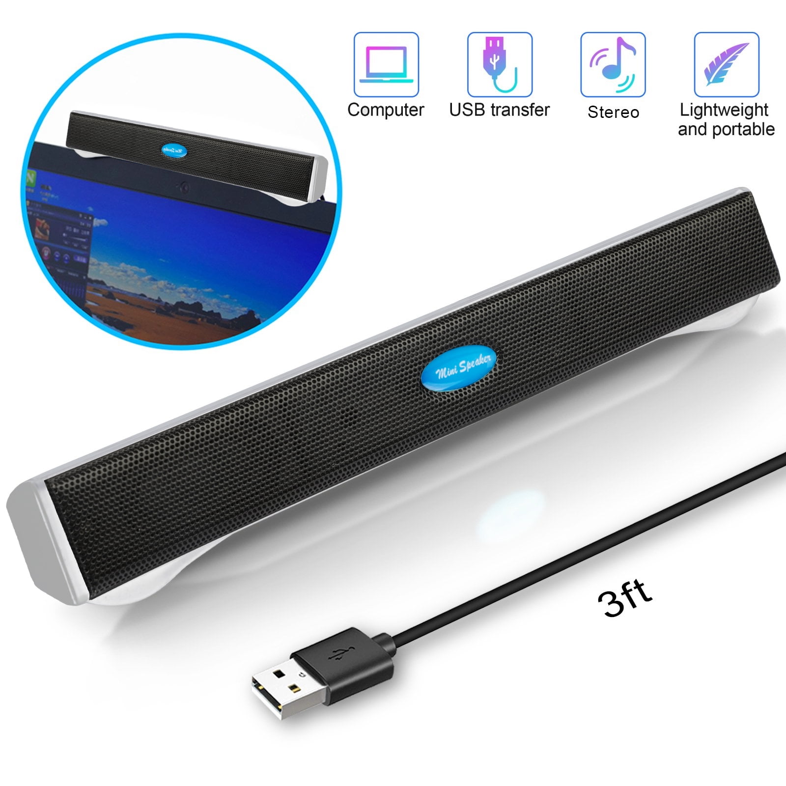 سبيكر كمبيوتر USB صغير