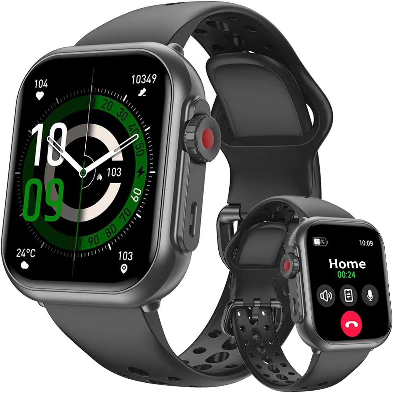 ساعة ذكية بطارية 1000mAh تكفي 100 يوم