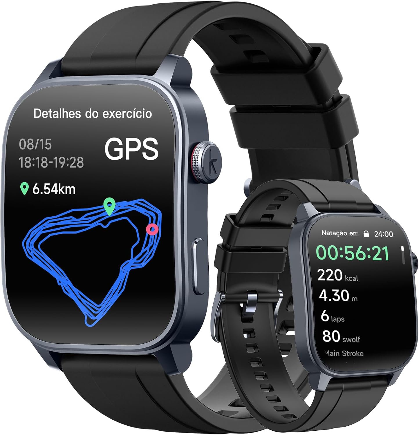 ساعة رياضية ذكية GPS للجري 5ATM