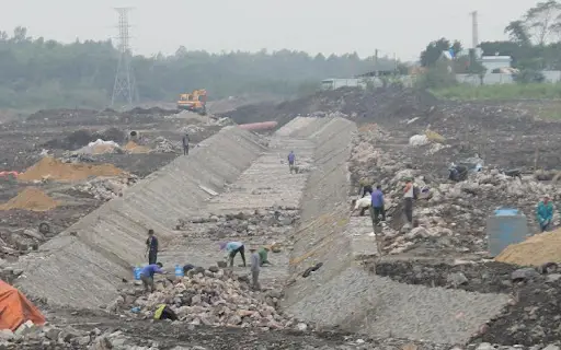 Thiết kế tường chắn đất bằng đá hộc