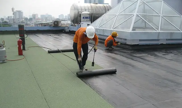 Quy trình chống thấm sân thượng