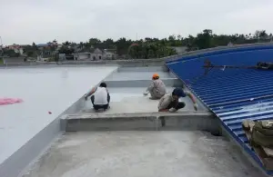 Quy trình thi công chống thấm sàn mái