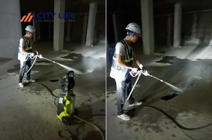 Quy trình chống thấm tầng hầm