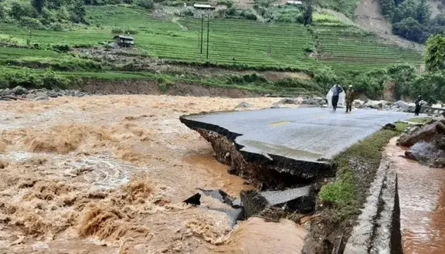 Biểu hiện của lũ quét và sạt lở đất