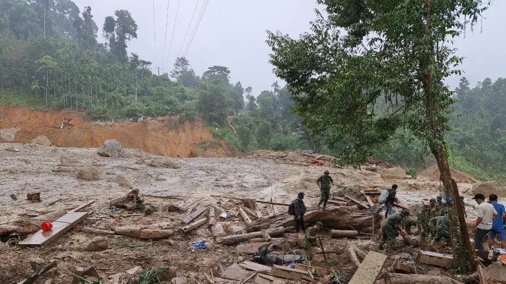 Biểu hiện của lũ quét và sạt lở đất