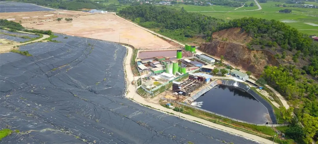 Chôn lấp rác thải