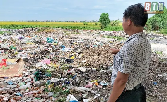 Chôn lấp rác thải