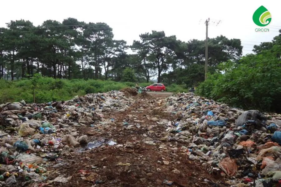 Chôn lấp rác thải