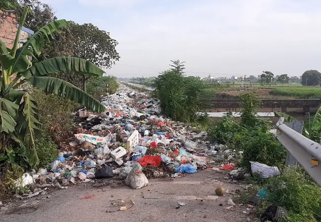 Quy trình chôn lấp rác thải sinh hoạt