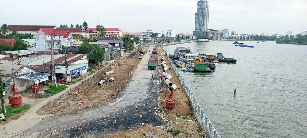 Dự án bờ kè sông Cần Thơ