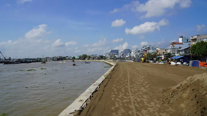 Dự án bờ kè sông Cần Thơ