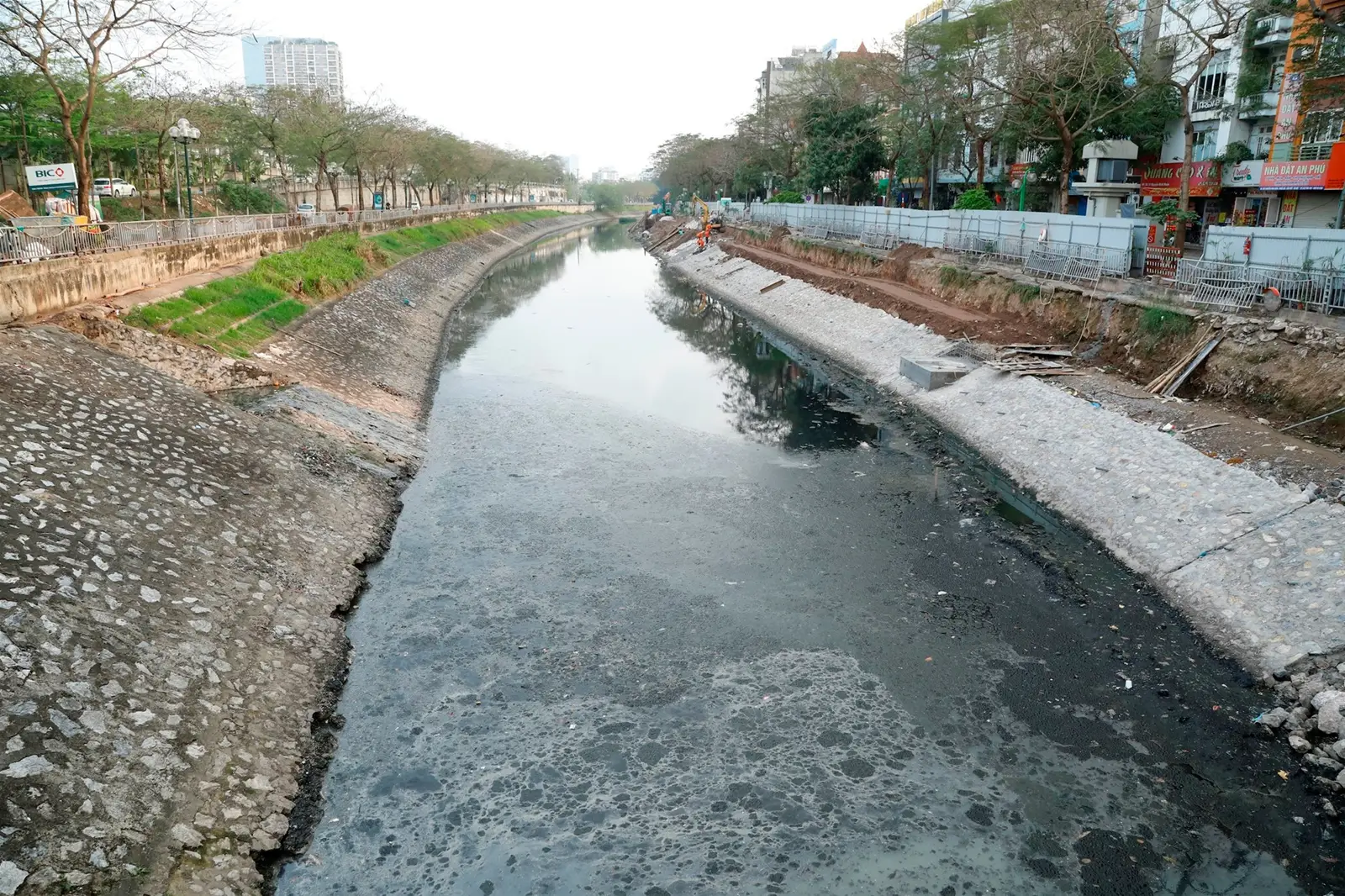 Dự án kè sông Nhuệ