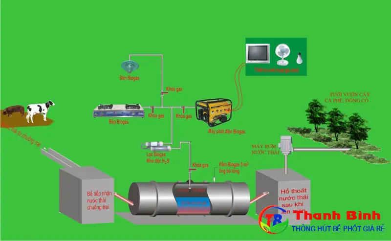 Công nghệ khí sinh học biogas
