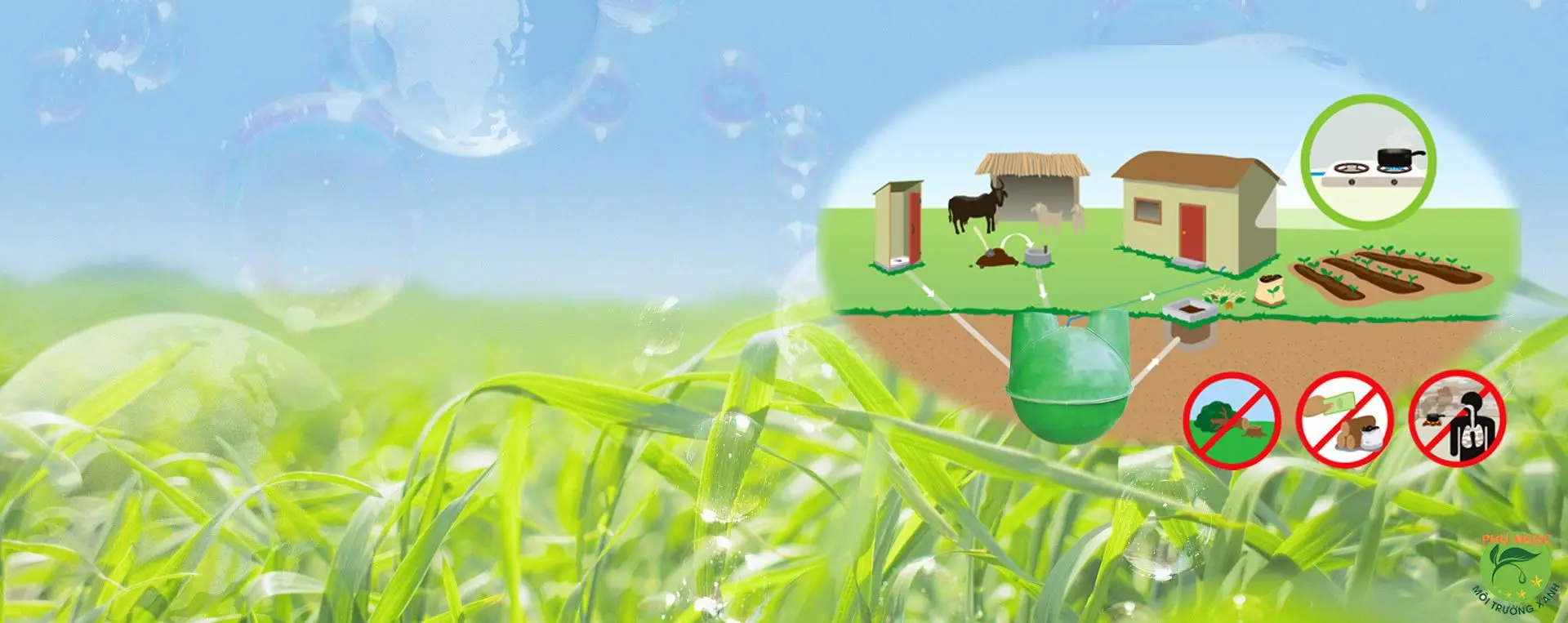 Công nghệ khí sinh học biogas