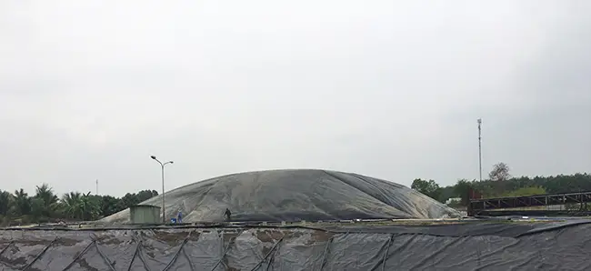 Quy trình sản xuất khí biogas