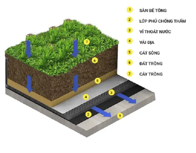 Vĩ nhựa thoát nước - Giải pháp xanh cho đô thị hiện đại