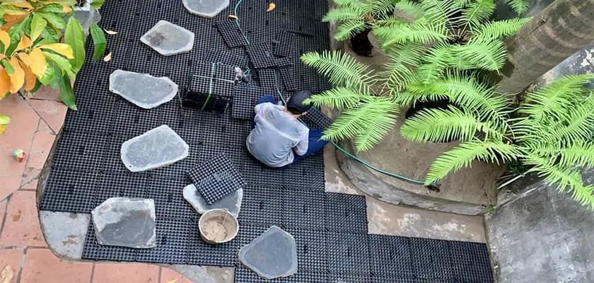 Vĩ nhựa thoát nước - Giải pháp xanh cho đô thị hiện đại