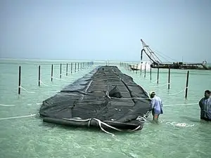 Ống Geotube Chiến Binh Thầm Lặng Bảo Vệ Bờ Biển