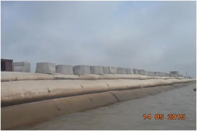 Ống Geotube Chiến Binh Thầm Lặng Bảo Vệ Bờ Biển