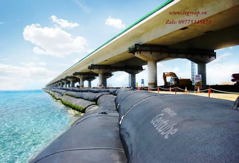 Ống địa kỹ thuật geotube