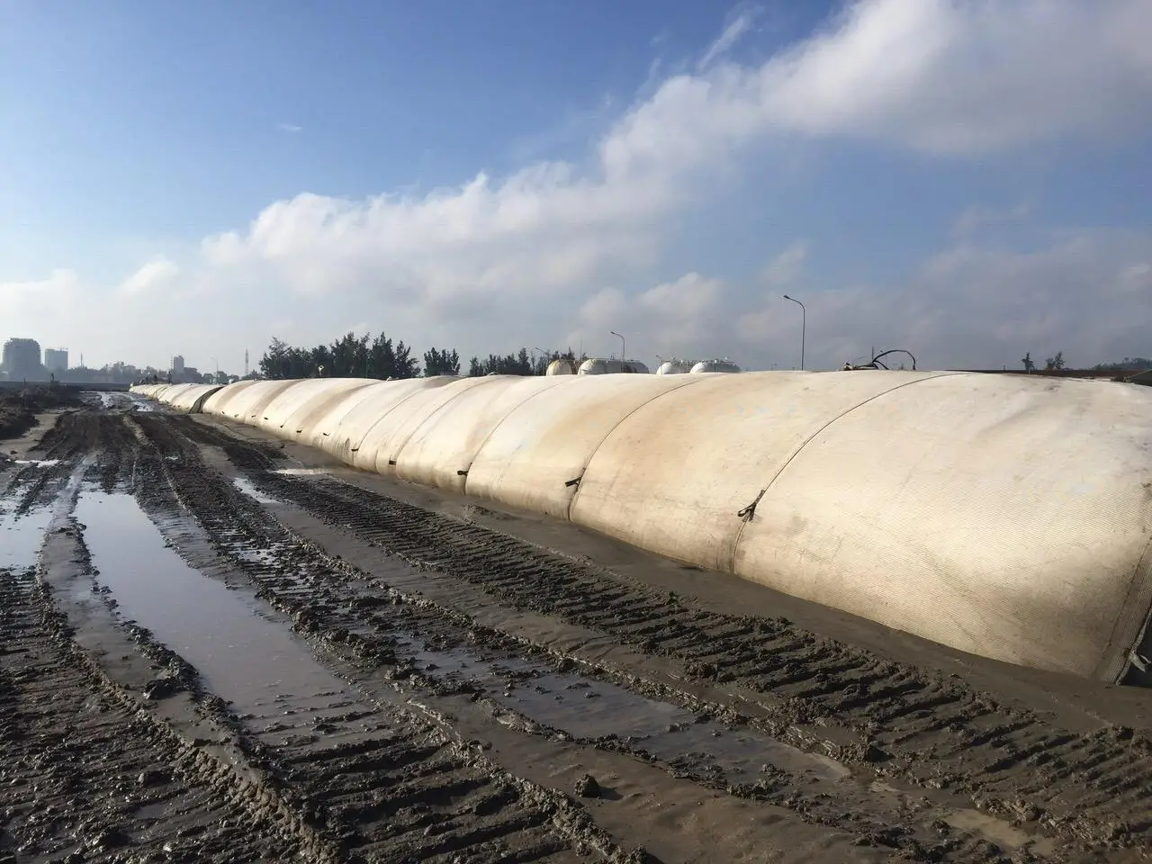 Ống địa kỹ thuật geotube
