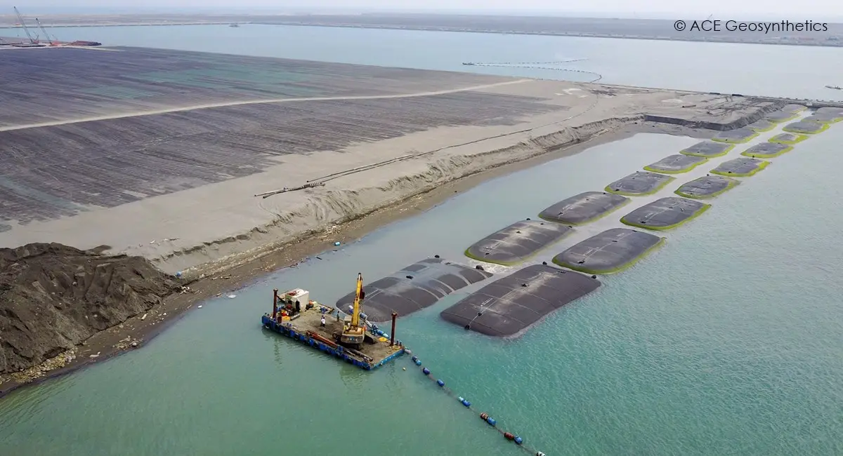 Ống địa kỹ thuật geotube