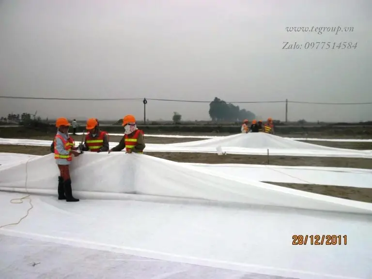 Vải Địa Kỹ Thuật Không Dệt