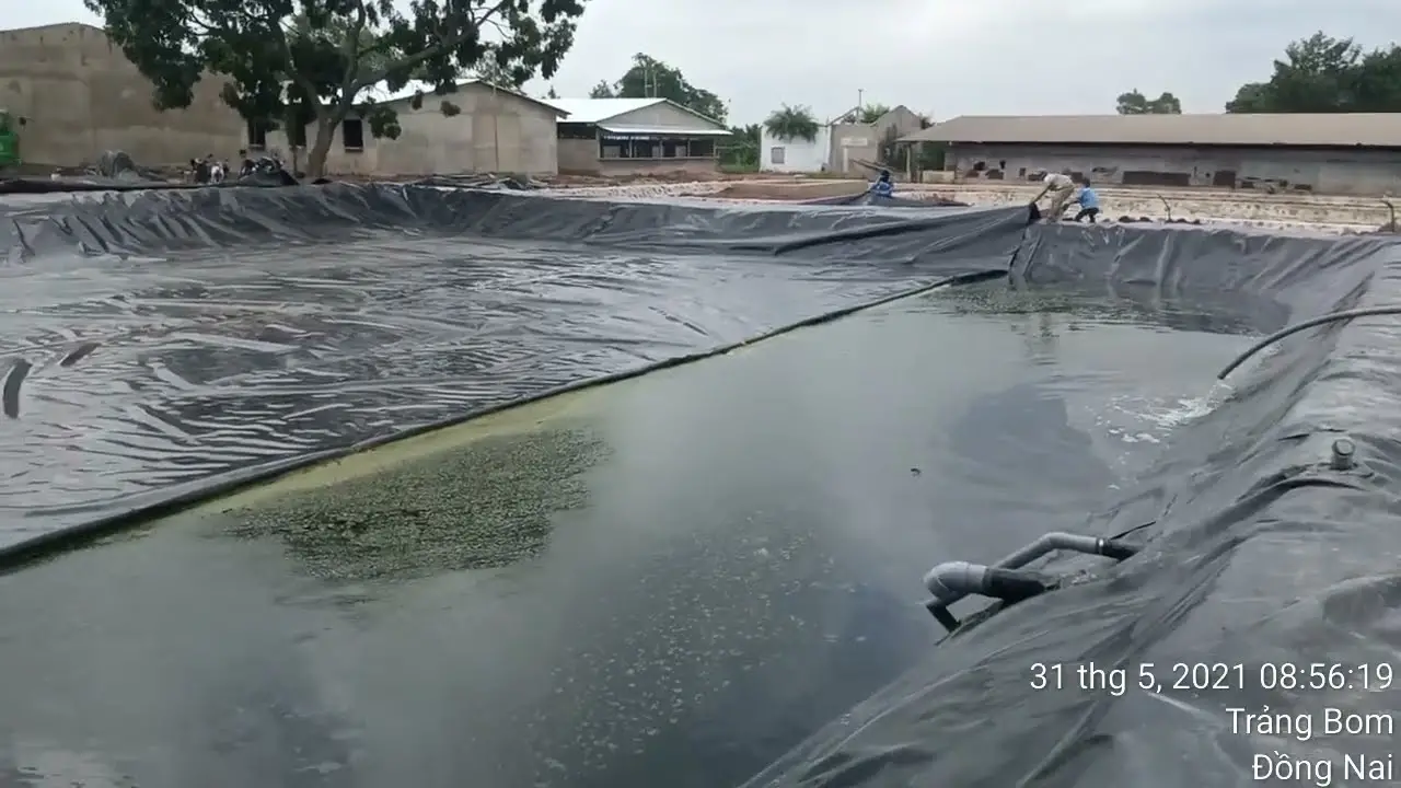 Thi công màng chống thấm HDPE