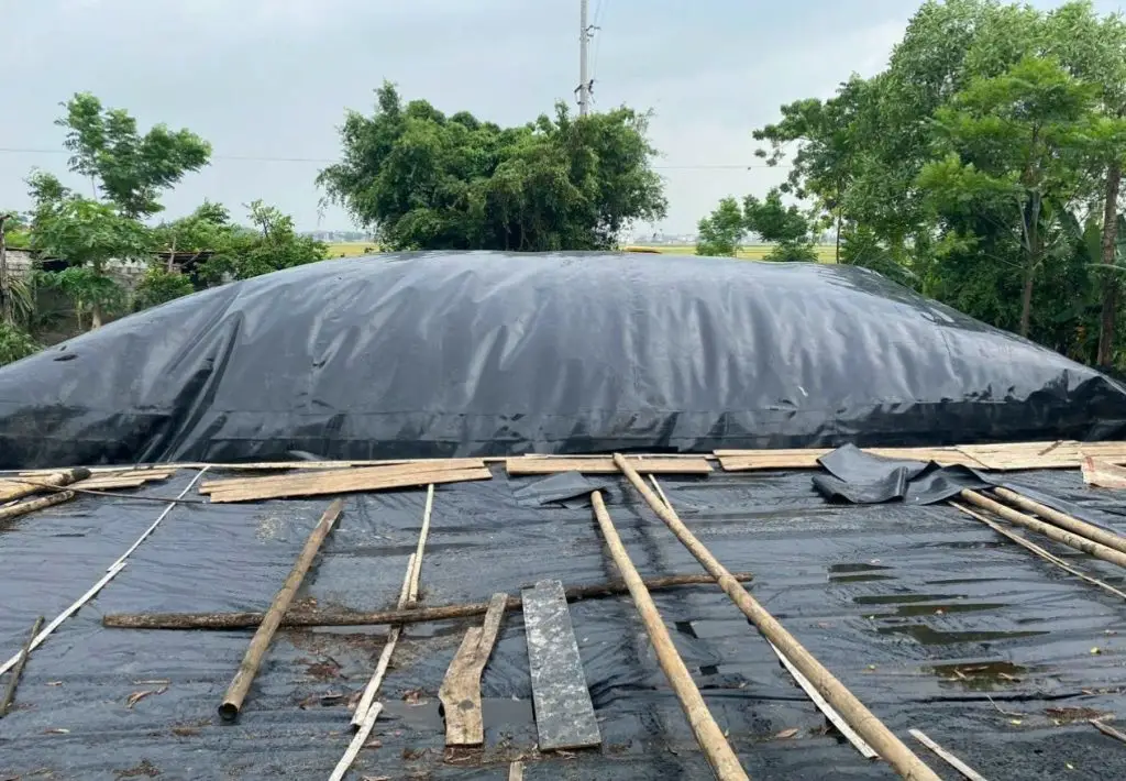 Hầm Biogas Phủ Bạt Nhựa HDPE